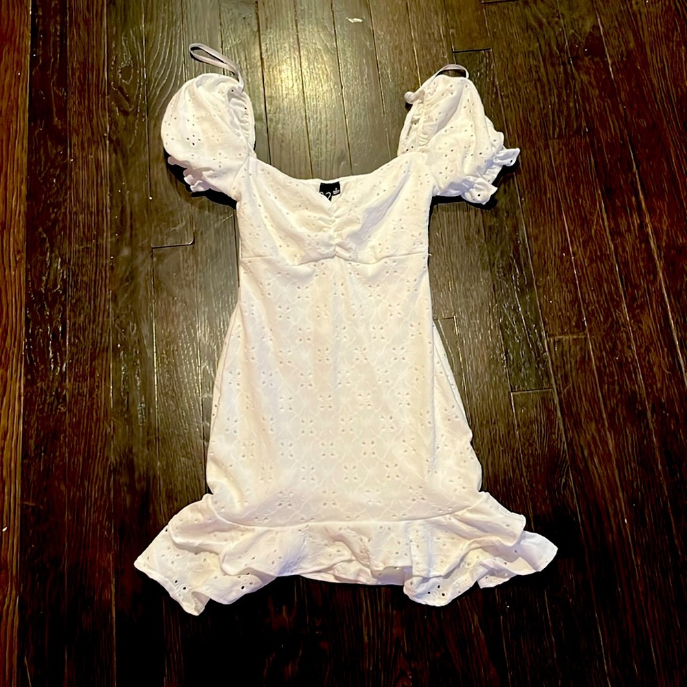 Cute White Mini Dress
